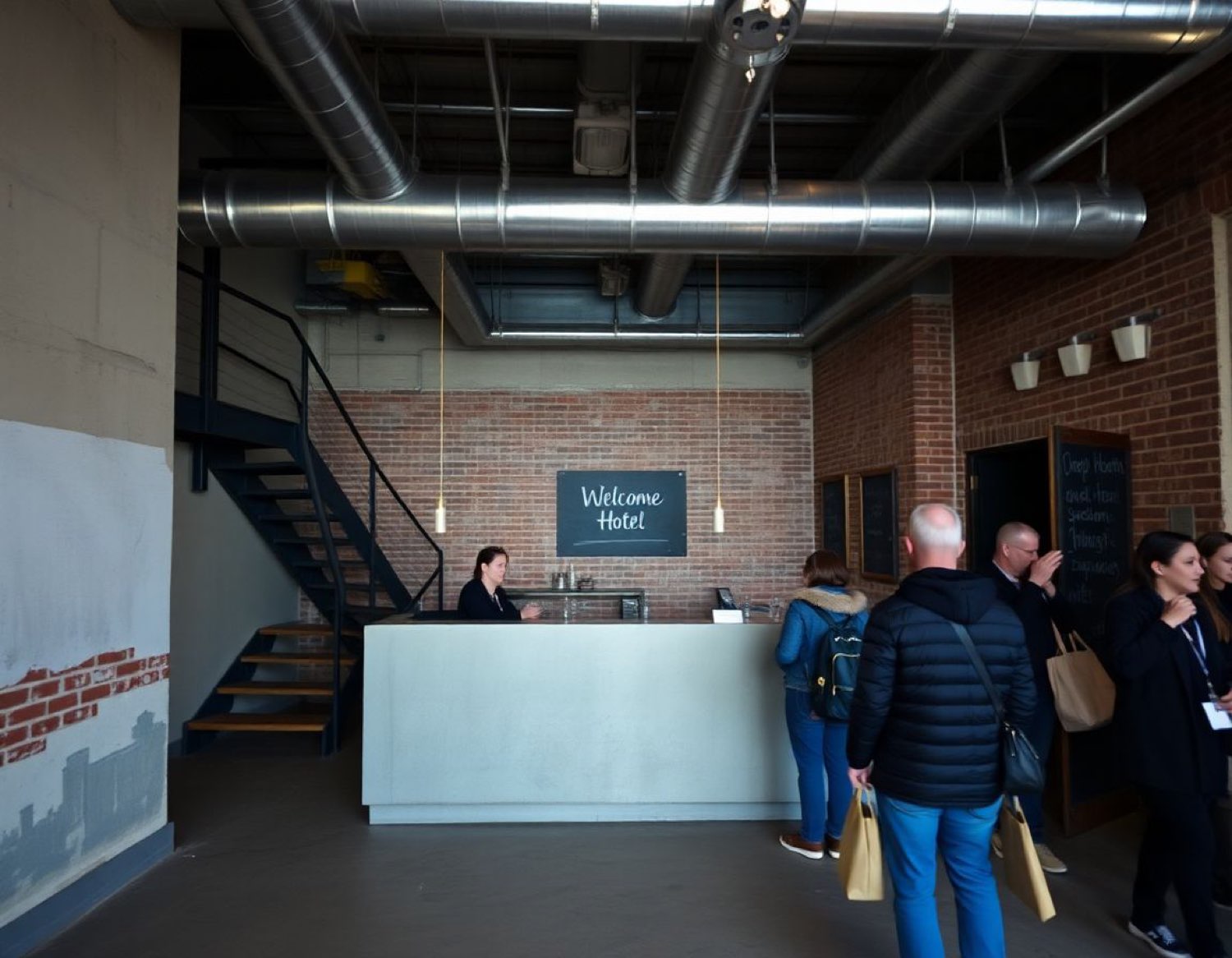 Arrival lobby